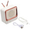 Homoyoyo 1 Set Kleine Tv Lautsprecher Lautsprecher Kabelloser Lautsprecher Kabelloser Lautsprecher Audio Stereo Subwoofer Subwoofer Lautsprecher Kabelloser Subwoofer Einsteckkarten