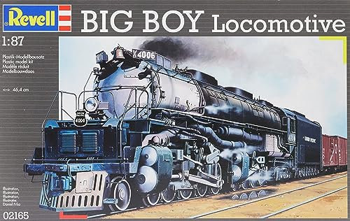 Revell 02165 Big Boy Locomotive 1:87 Scale Unbuilt/Unpainted Plastic Model Kit Age 10+