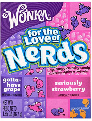 Wonka Nerds Strawberry/Grape 46g