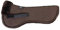 Engel Reitsport | SAKIS1-S-MOC-MOC | Sattelkissen mit echtem Merino Lammfell | Fellrand vorne | Steppstoff Mocca Fell Mocca | Grösse S