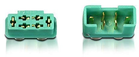 partCore Hochstrom MPX Stecker Buchse mit Lötring 1 Paar