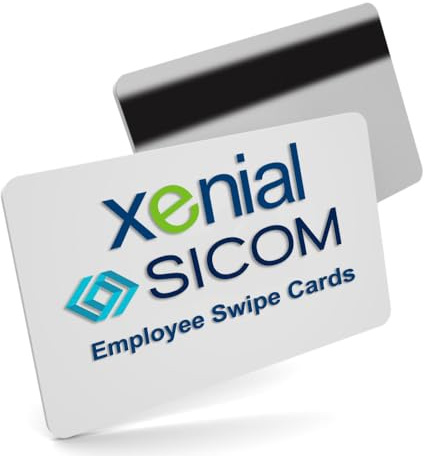 25 Pack Xenial SiCOM POS Employee Access Cards + 1 Card Reader Cleaning Card