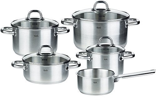 Fissler Korfu - Batería de Cocina (5 Piezas) de inducción