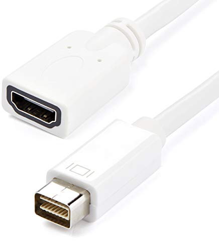 StarTech.com Adaptateur de câble vidéo Mini DVI vers HDMI pour Macbook et iMac (MDVIHDMIMF)