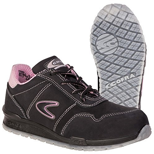 Cofra ALICE S3 SRC - Calzature di protezione da donna, stile scarpa da ginnastica 37 Rosa