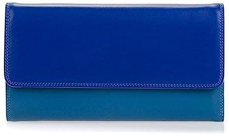 mywalit - Leder Damen Geldbörse - Tri-fold w/Outer Zip Purse - 269-92 - Seascape