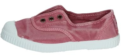 Cienta rosa elastischen Unisexbabyschuhe gleiten auf Stoff 29