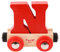 Bigjigs Rail Rail Buchstabenzug N (Rot)