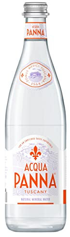 Acqua Panna Still Natural Mineral Water Glas, 750 ml