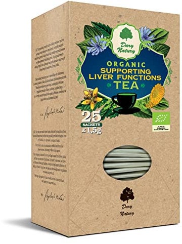 Supporting Liver Functions Organic Tea bag 25x1,5g/ dandelion root/artichoke herb/marigold flower/detox