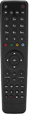 Universalfernbedienung, Ersatz TV Box Fernbedienung Smart Controller,8M Hochwertig Ersatz-Fernbedienung Remote Control für VU + TV Set Top Box Schwarz