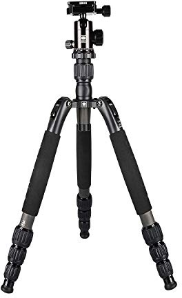 SIRUI T-2004SK/G-20X Traveler - Reise-Drei-/Einbeinstativ Aluminium mit G-20X Kopf, 152,8cm