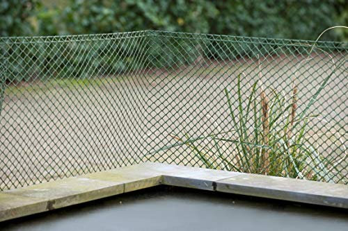 Nature Grillage en Maille Losange Plastique HDPE Vert 20mm H0,5xL3m