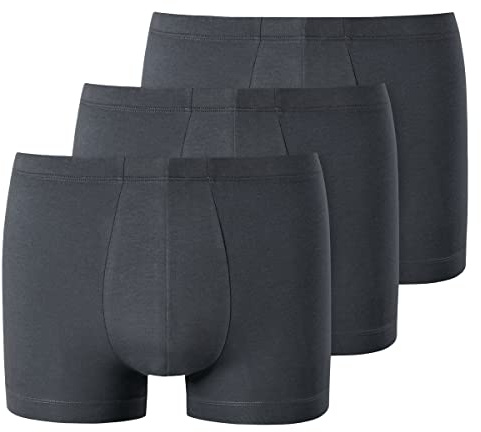 Uncover by Schiesser - Retro Shorts/Pant - 3er Pack (XL Dunkelgrau)
