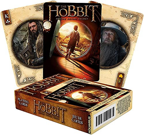 The hobbit playing cards