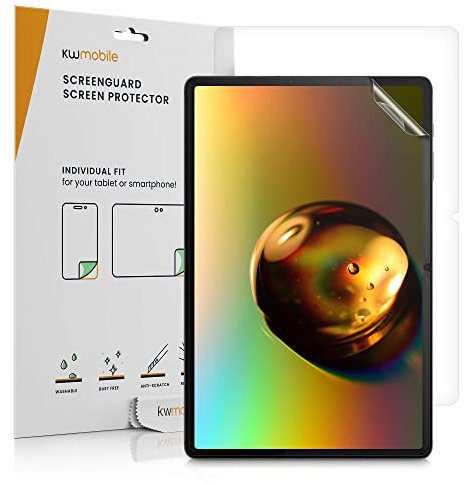 kwmobile 2X Tablet Schutzfolie kompatibel mit Samsung Galaxy Tab S8 Folie - Full Screen Protector - Tablet Displayfolie entspiegelt