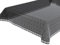 BEAUTEX Moa Weichschaum Tischdecke mit Fransen, Garten, Balkon, Terrasse, Camping - Eckig 130x220 cm, Schwarz