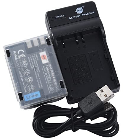 DSTE BLM-1 Li-ION Batterie et Chargeur USB Costume Compatible pour Olympus EVOLT E-300, E-330, E-500, E-510, C-5060, C-7070, C-8080, E-1, E-3, E-30, E-520
