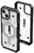URBAN ARMOR GEAR UAG Case Compatible with iPhone 15 Case 6.1 Pathfinder Clear Ice/Silver Built-in Magnet Compatible with MagSafe Charging Rugged Transparent Dropproof Protective Cover