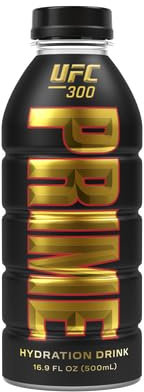 Prime Hydration UFC 300 Lemonade Flavour 500ml, Logan Paul & KSI American Prime Drink - Limited Edition