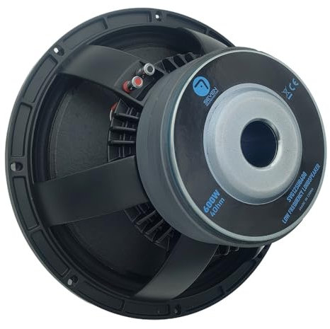 Seven Soundvector SVG12SUB600/4 Subwoofer da 12 pollici Altoparlante professionale di gravi sub-grave 4 Ohm 600 W AES 1200 W Peak