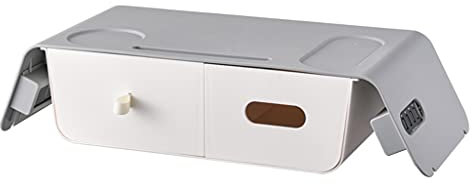 Étagère de rangement de bureau pratique de HIPS avec une forte capacité de charge Contient 4 interfaces USB, de sorte que vous n'avez pas besoin de vous pencher sur le tiroir de rangement de bureau
