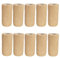 VIERSHU 10 Rollen Selbstklebender Elastische Verband Gipsbinden Bandage Haftbandage Selbsthaftende Wasserfest Binde Sport Tape für Knie Beine Hand Wrist und Sprunggelenk 10cm x 4.5m (Beige)