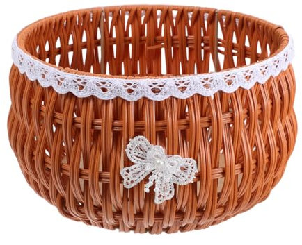 Yardenfun Panier à Plantes Tressé pour Composition Végétale Panier De Jardinière Tissé Main Polyvalent pour Maison Et Extérieur