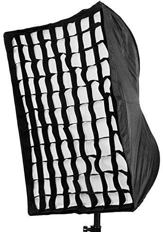 50x70CM faltbares Softbox-Wabengitter, faltbares Softbox-Zellengitter-Netz-Lichtsteuerungsgitter für Fotografie-Aufnahmestudio-Zubehör