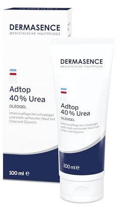 DERMASENCE Adtop 40% Urea, 100 ml - Intensivpflege bei schuppiger und stark verhornter Haut mit Urea und Glycerin