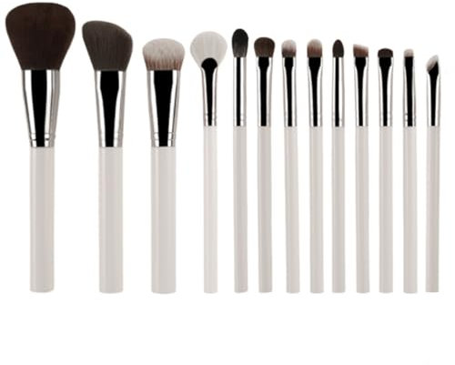 SAGELSHN Pinceaux Maquillages Ensemble De Pinceaux De Maquillage 13 Pièces Pinceau À Paupières Pinceau Anti-cernes Pinceau À Blush Pinceaux Cosmétiques(Purple)
