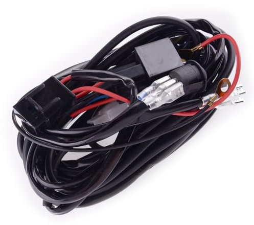 SWXYGMD Car styling Universal 12V 30A Kit de interruptor de encendido y apagado para lámpara antiniebla de trabajo