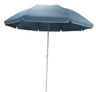 Hespéride - Parasol de Plage Ardea 220cm Bleu