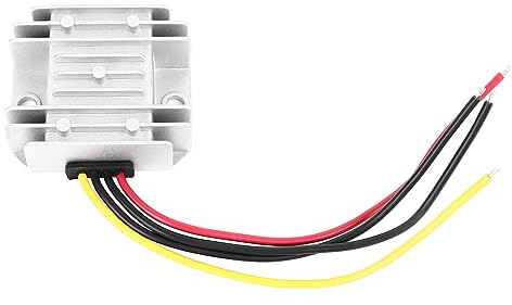 Convertidor DC 24V a DC 12V 10A Transformador de Voltaje Fuente de alimentación Estable con sobretensión Sobrecalentamiento Sobrecalentamiento para Sistemas de Seguridad