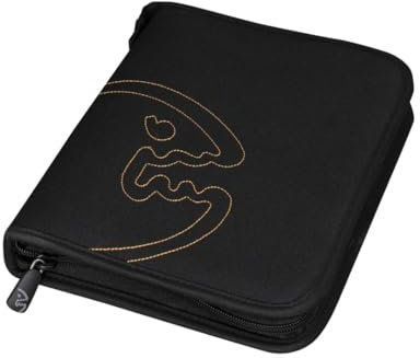 iQ-Company Logbook Bites Schwarz Gr. L – Logbuch für Tauchen – Robustes Dive Log mit Einlagen – Praktisches Tauch Logbuch – ideales Tauchzubehör für Unterwasser-Abenteuer