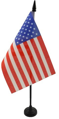 AZ FLAG - Tischflagge Usa Vereinigte Staaten - 15x10 cm - Vereinigten Staaten Von Amerika Tischfahne 10 x 15 Cm - Flaggen