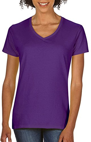 Gildan - Heavy Cotton Women's V-Neck T-Shirt - 5V00L