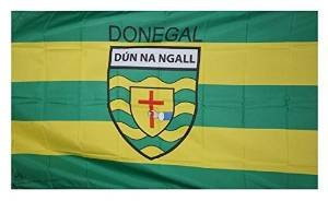 Official IRELAND GAA Crest County Flag DONEGAL 152 centimetre x91 centimetre