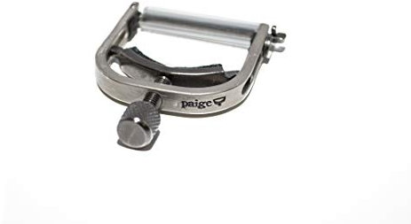 Paige™ Original Capo P-BN - 5-String Banjo and Mandolin - Finish: Satin Nickel