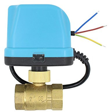 2 wege motorkugelhahn kugelventil elektrisch 12v 24v DC 2 wege ventil elektrisch 1/2 3/4 1 1-1/4 1-1/2 2 zoll IP54 (DC 12V, 1 zoll DN25)