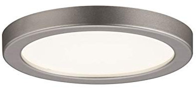 Paulmann 929.48 LED Einbaupanel Areo IP23 rund 5W 3000K Nickel matt