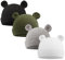 XIAOHAWANG Babymütze Neugeborene Mädchen Jungen Mütze Baby Beanie Baumwolle für 0-12 Monate Babys Unisex Erstlingsmütze (0-6Monate, Schwarz + Grau + Schaumstoff)