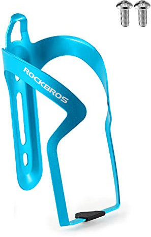 ROCKBROS Bicycle Bottle Cage Bicycle Accessories Drinking Bottle Cage Aluminum Alloy Cup Holder Blue/Black/Red