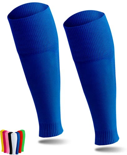 A R O C SPORTS TUBE Socken | Unisex One-Size | UNBRANDED | in vielen verschiedenen Farben | Sleeve/Stutzen für Fußball (Blau)