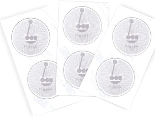 10Pcs NFC Sticker NFC Tags Anti-Metal Auf Metall Tag,NTAG215 NFC Sticker,504 Byte Speicher - kompatibel mit iPhone Kurzbefehle iOS App Homekit | Android Smartphone Apps