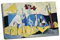 Htt-Kup-Rpp Pablo Picasso,1946 La joie de vivre,Bilder Leinwand Küche Wandbilder Wohnzimmer für Schlafzimmer Dekoration Wohnung Home Deko Kunstdruck fertig zum Aufhängen（55x83cm） 22x33inch,Gerahmt