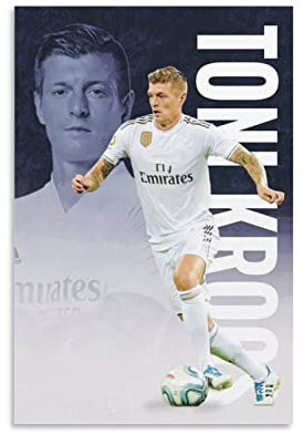 Enartly Foto Auf Leinwand Toni Kroos Toni Kroos Poster 30x50cm Kein Rahmen