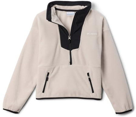 Columbia Felpa in pile unisex Sequoia Grove con mezza zip, grigio scuro/nero, S