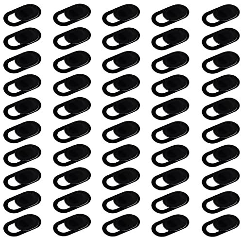 Bestgle 50 Packs Webcam Cover, 0.07mm Ultra-Thin Camera Cover Slider, Privacy Covers for Computer Laptop, MacBook Pro, Smartphone, Mobile Phone Accessories