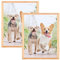 Weikani Cadre photo A5, pack de 2-15x21cm Oak cadre photo plexi verre, cadre de certificat pour affichage mural ou de bureau, set de 2